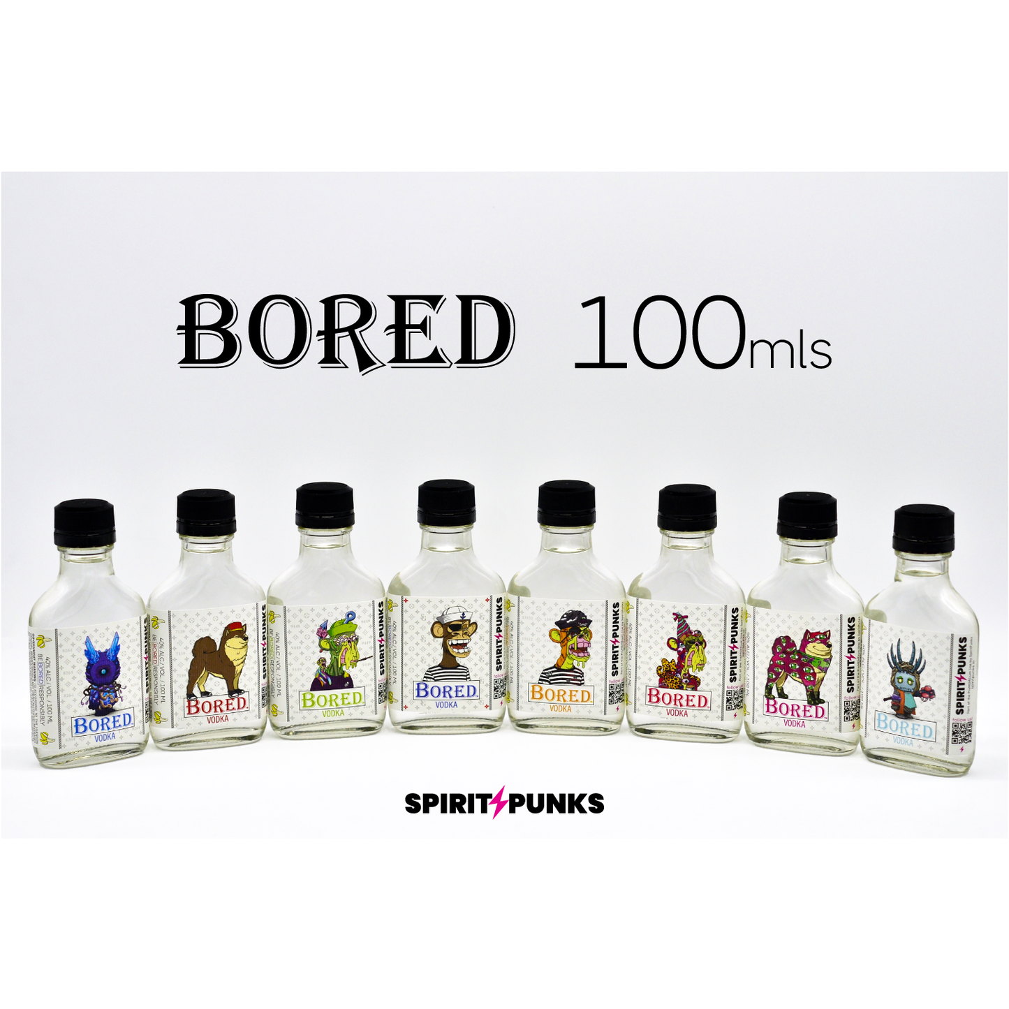 Bored Vodka "Degen Dozen" - 12 x 100ml's