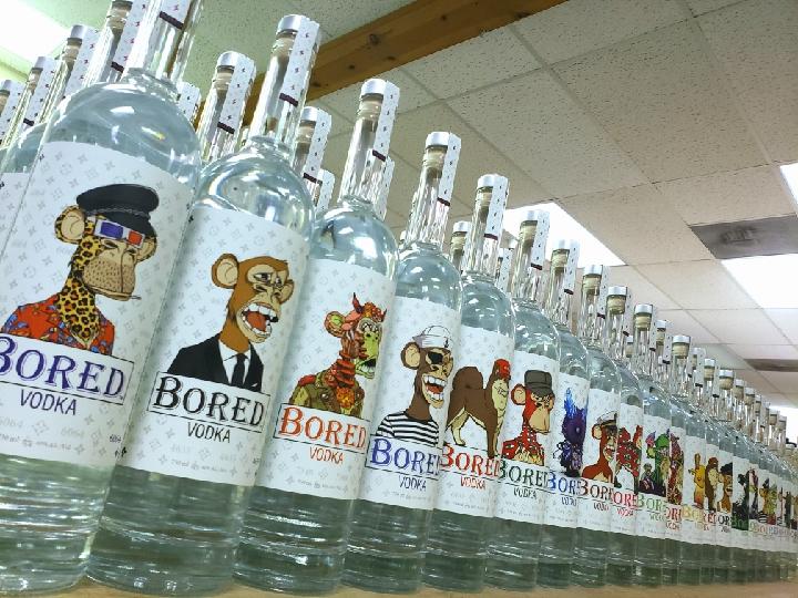 Bored Vodka (V!) - single bottle - 750ml