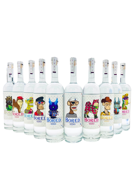 Bored Vodka (V1) - 6pk - 750ml - Variety pack